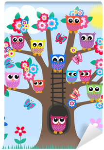 Cartoon Owls In Tree - Free Transparent PNG Clipart Images Download. - Transparent PNG Free Download | PNGio