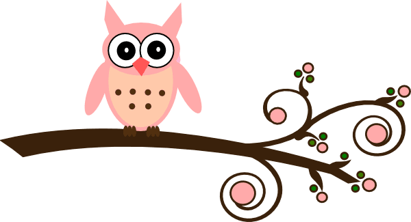Mirabella Owl On Branch Clip Art At Clker - Baby Owls Clip Art - Free Transparent PNG Clipart Images Download. - Transparent PNG Free Download | PNGio