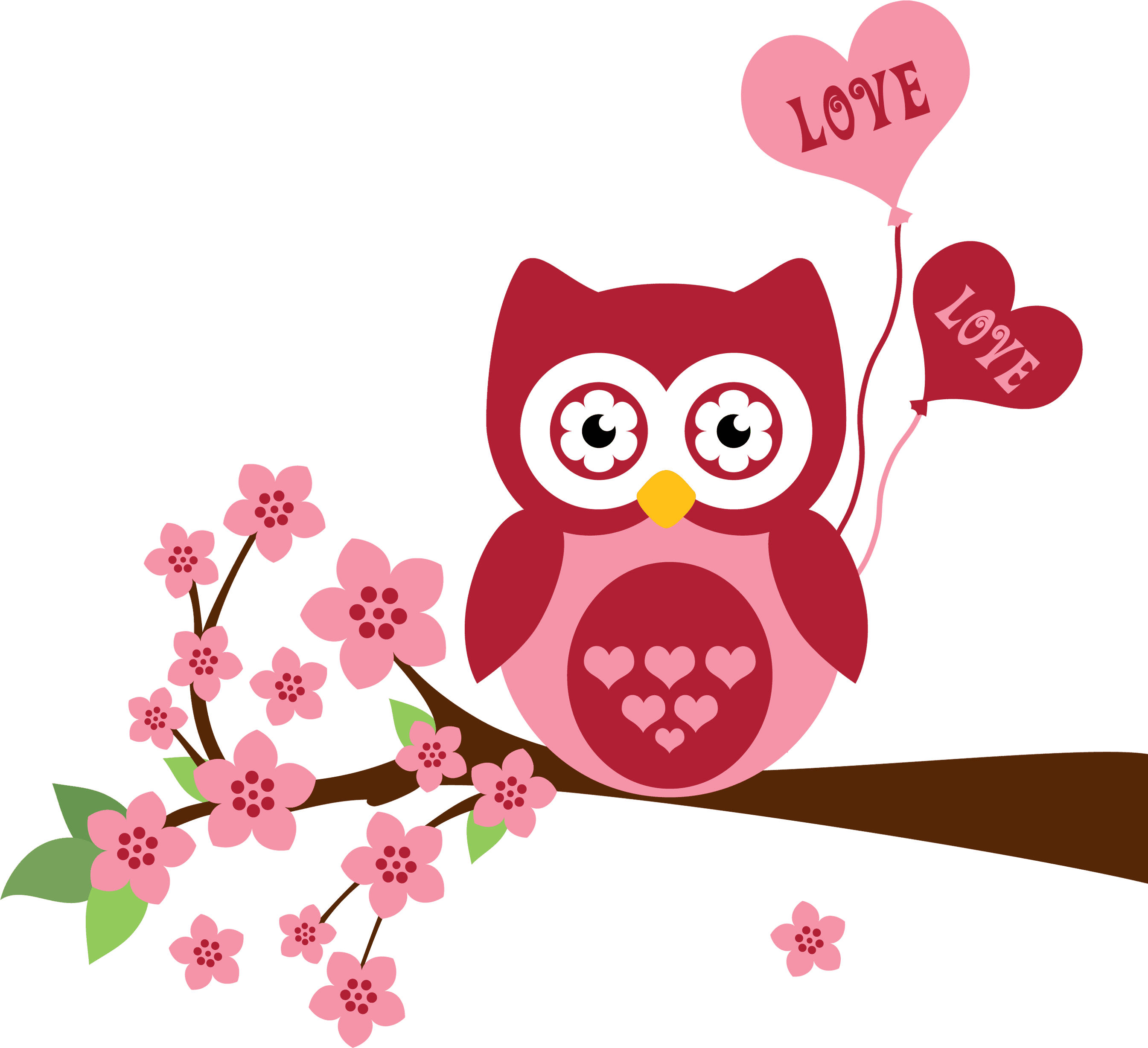 Photo By @daniellemoraesfalcao - Owl Love Shower Curtain - Free Transparent PNG Clipart Images Download. - Transparent PNG Free Download | PNGio