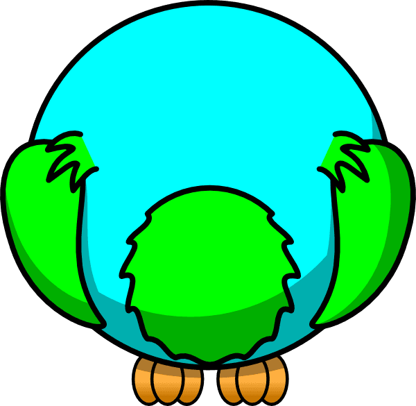 Owl Butt Clip Art At Clker - Cartoon Owl - Free Transparent PNG Clipart Images Download. - Transparent PNG Free Download | PNGio