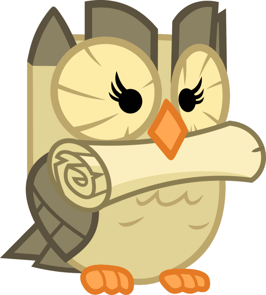 The Delivery Owl By Porygon2z - My Little Pony Owl - Free Transparent PNG Clipart Images Download. - Transparent PNG Free Download | PNGio