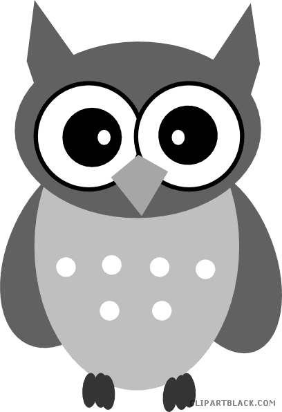 Amazing Owl Animal Free Black White Clipart Images - Gambar Owl - Free Transparent PNG Clipart Images Download. - Transparent PNG Free Download | PNGio