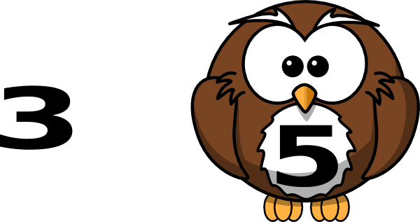 Number Owl Clip Art At Vector Clip Art Online Royalty - Cartoon Owl Shower Curtain - Free Transparent PNG Clipart Images Download. - Transparent PNG Free Download | PNGio