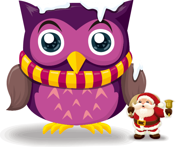 Vector Owls Christmas - Free Transparent PNG Clipart Images Download. - Transparent PNG Free Download | PNGio