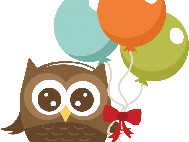 Owl Clipart Cheerleader - Transparent Birthday Owl Clipart - Free Transparent PNG Clipart Images Download. - Transparent PNG Free Download | PNGio