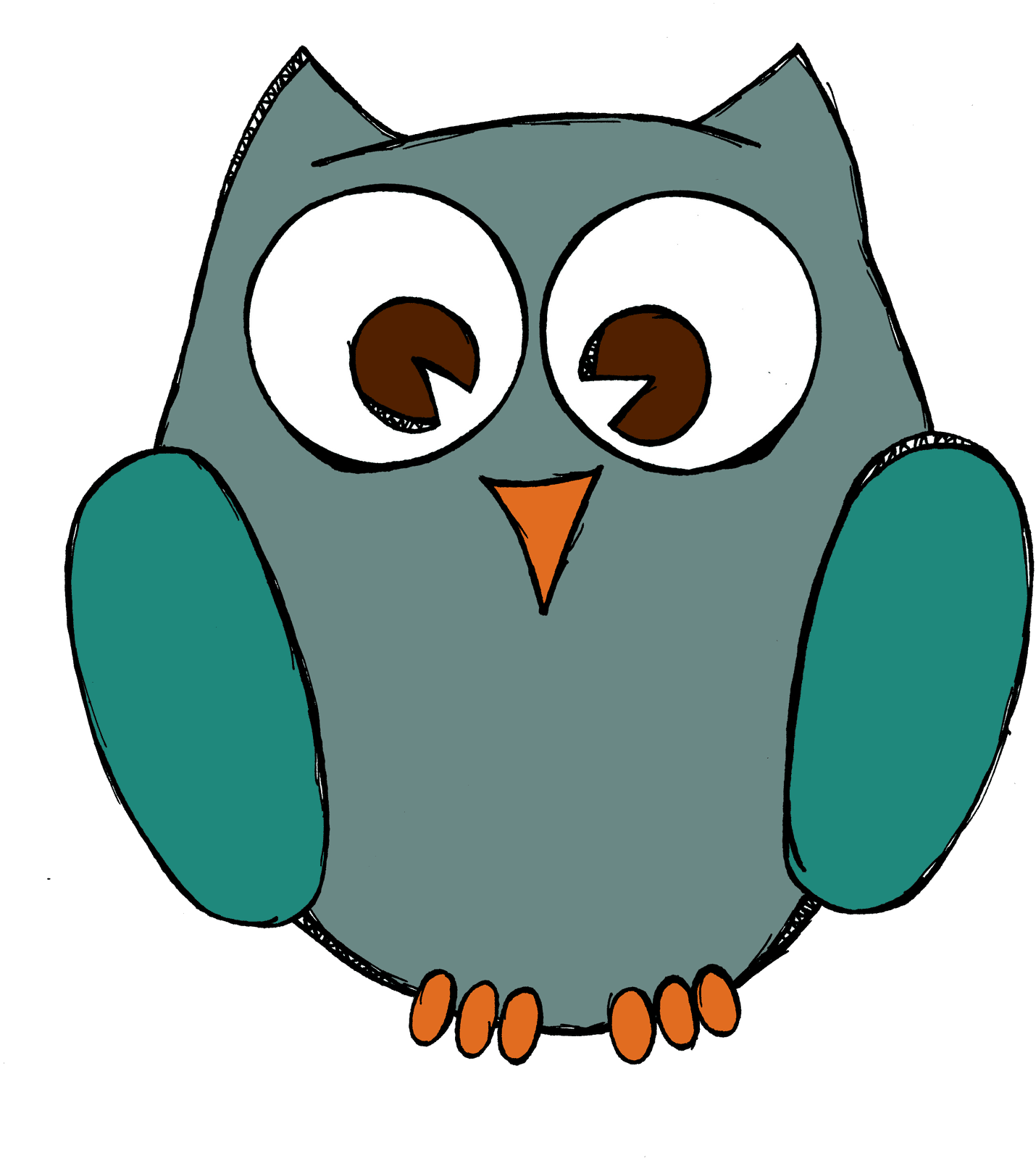Teacher Owl Clip Art Black And White Clipartcow - Clip Art - Free Transparent PNG Clipart Images Download. - Transparent PNG Free Download | PNGio