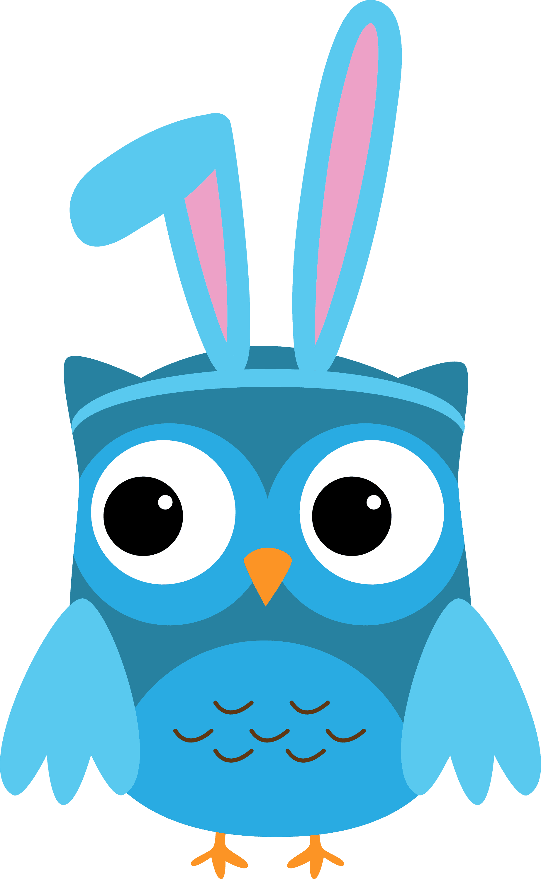 Bunny Owl Clip Art - Eyes Closed Clip Art - Free Transparent PNG Clipart Images Download. - Transparent PNG Free Download | PNGio