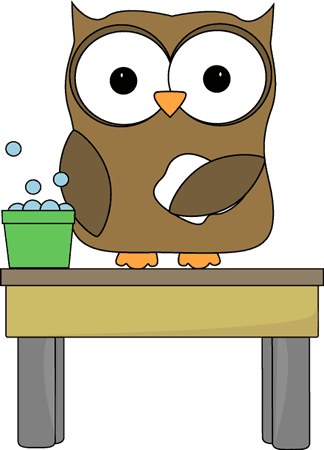 Owl Table Washer - Clipart On The Table - Free Transparent PNG Clipart Images Download. - Transparent PNG Free Download | PNGio