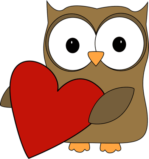 Owl With A Big Valentine Heart - Valentine Clip Art - Free Transparent PNG Clipart Images Download. - Transparent PNG Free Download | PNGio