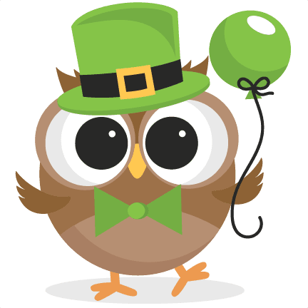 Irish Owl Svg Scrapbook Cut File Cute Clipart Files - St Patricks Day Clipart - Free Transparent PNG Clipart Images Download. - Transparent PNG Free Download | PNGio