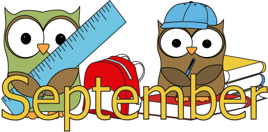 September School Owls - September Month Themes - Free Transparent PNG Clipart Images Download. - Transparent PNG Free Download | PNGio