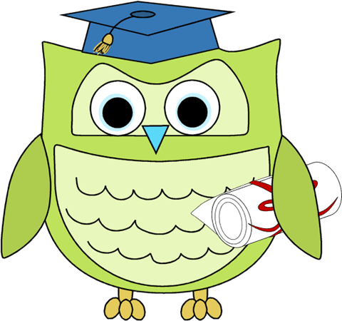 Graduation Owl With Diploma Clip Art - Preschool Graduation Clip Art - Free Transparent PNG Clipart Images Download. - Transparent PNG Free Download | PNGio