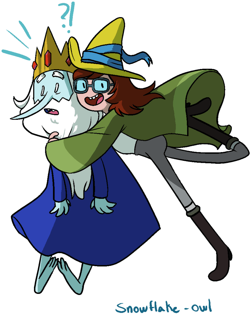 Valentine's Day With Ice King And Betty By Snowflake-owl - Ice King And Betty - Free Transparent PNG Clipart Images Download. - Transparent PNG Free Download | PNGio