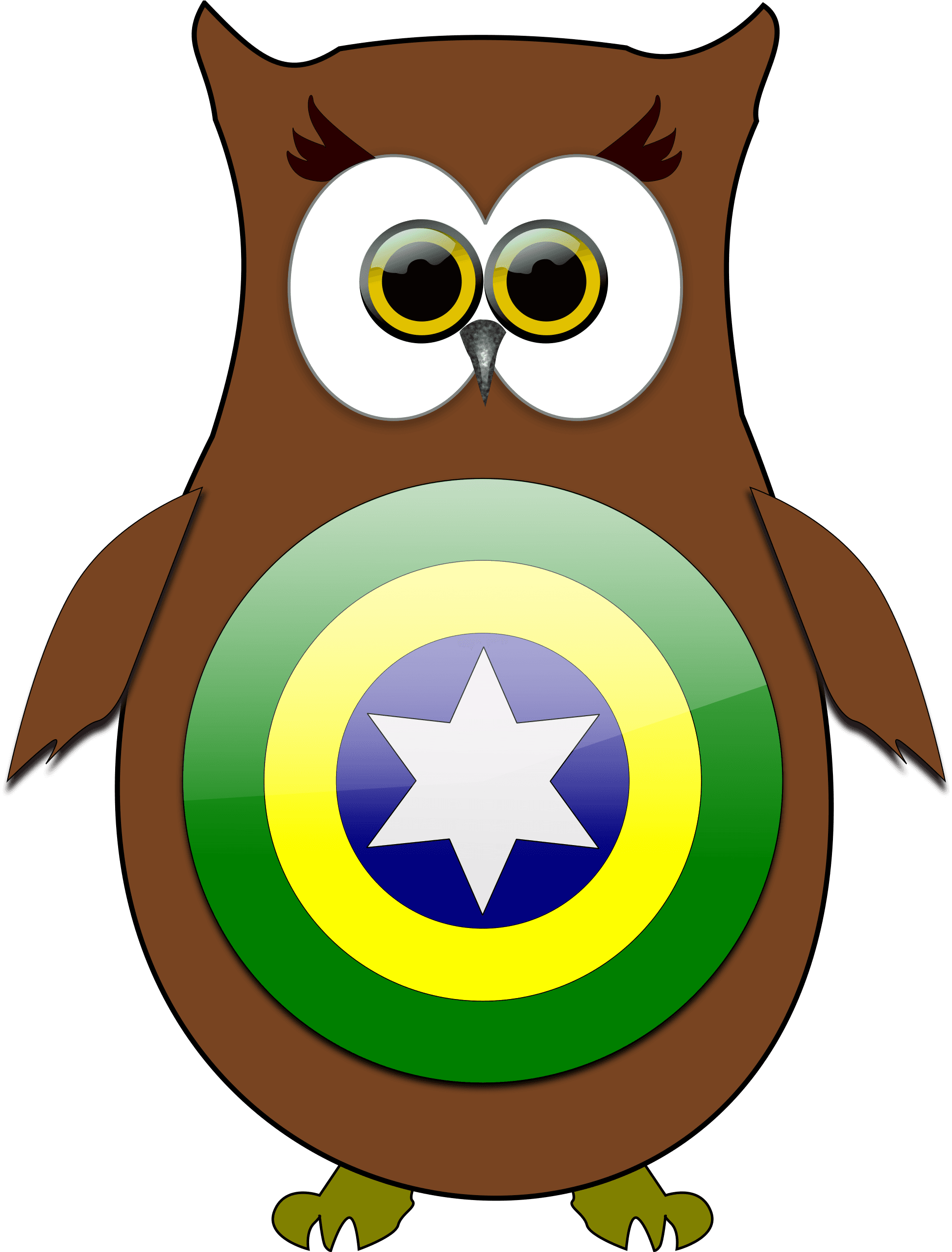 Free Owl Brazil Superhero Clipart Clipart And Vector - Clip Art - Free Transparent PNG Clipart Images Download. - Transparent PNG Free Download | PNGio