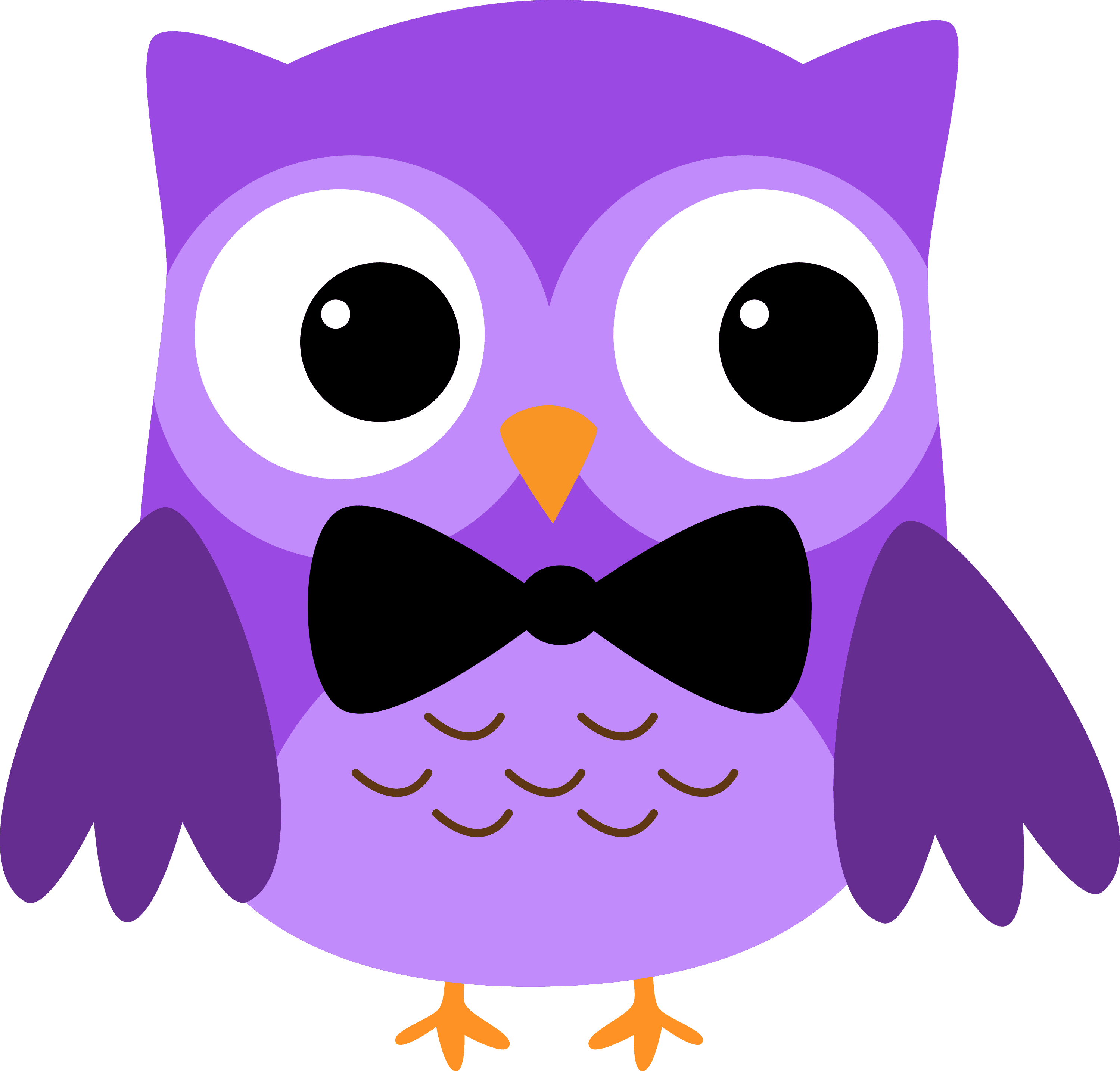 Owl Clip Artwhimsical - Eyes Closed Clip Art - Free Transparent PNG Clipart Images Download. - Transparent PNG Free Download | PNGio