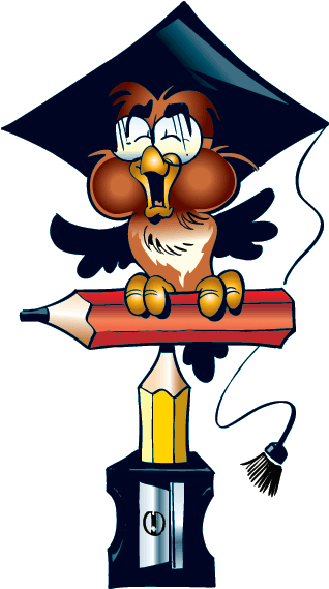 Owl Teacher Cartoon Characters - Causative Use Of Have - Free Transparent PNG Clipart Images Download. - Transparent PNG Free Download | PNGio