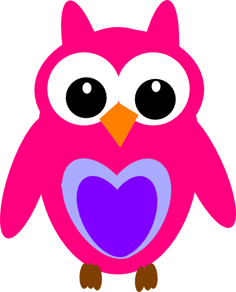 Purple Pink Owl Clip Art - Wise Clipart - Free Transparent PNG Clipart Images Download. - Transparent PNG Free Download | PNGio