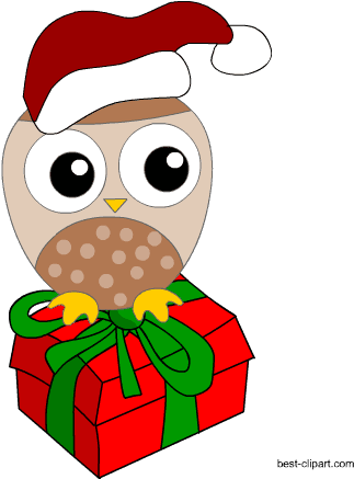 Cute Christmas Owl Clip Art Free - Clip Art - Free Transparent PNG Clipart Images Download. - Transparent PNG Free Download | PNGio