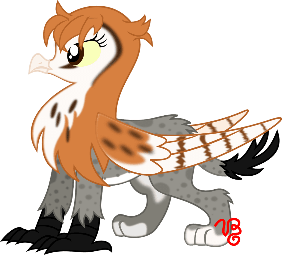 Barn Owl/lynx Griffin Custom By Vinylbecks - Mlp Chibi Griffin - Free Transparent PNG Clipart Images Download. - Transparent PNG Free Download | PNGio