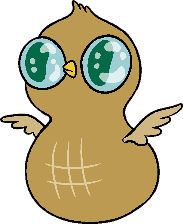 Peanut Owl - Adventure Time Peanut - Free Transparent PNG Clipart Images Download. - Transparent PNG Free Download | PNGio