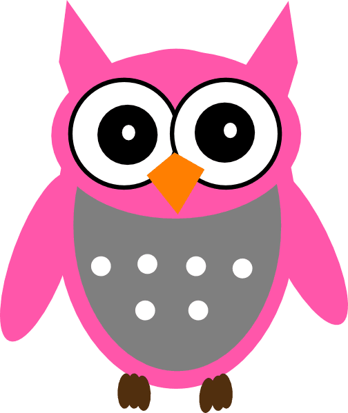 Pink Gray Owl Clip Art At Clker - Cute Cover Photos For Facebook - Free Transparent PNG Clipart Images Download. - Transparent PNG Free Download | PNGio