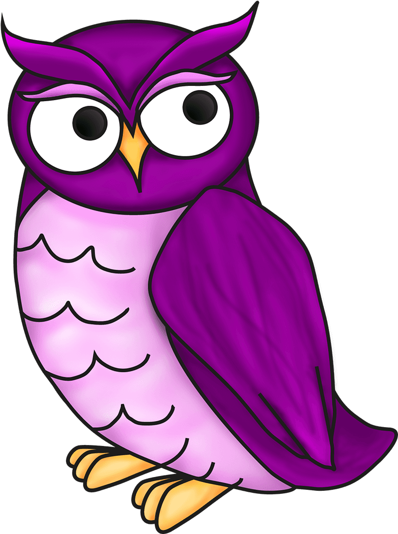 Logo For Excelsior College's Online Writing Lab - Purpleowl Clipart - Free Transparent PNG Clipart Images Download. - Transparent PNG Free Download | PNGio