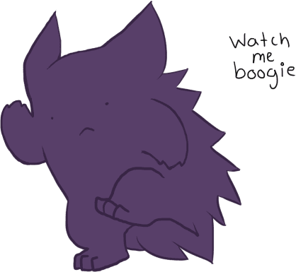 Dance, Gengar, Dance By Mute-owl - Dance - Free Transparent PNG Clipart Images Download. - Transparent PNG Free Download | PNGio