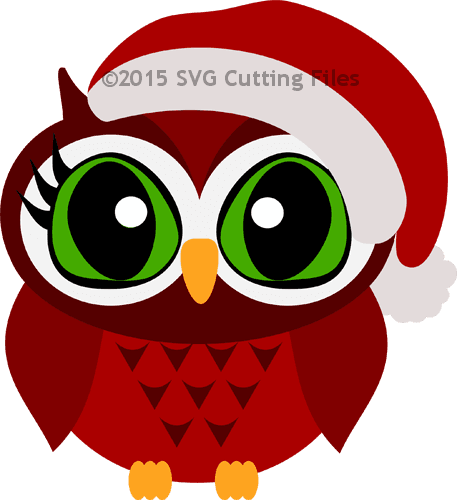 Santa Owl - Silhouette - Free Transparent PNG Clipart Images Download. - Transparent PNG Free Download | PNGio