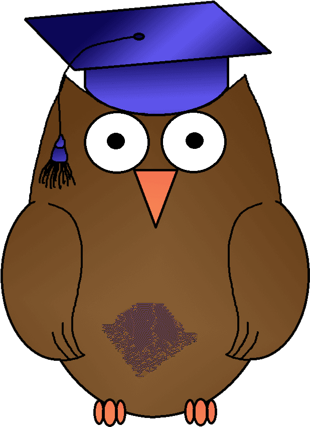 Graphics By Ruth Owls - Mortarboard - Free Transparent PNG Clipart Images Download. - Transparent PNG Free Download | PNGio