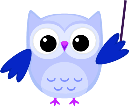 Teacher Owl - Coruja Rosa E Azul - Free Transparent PNG Clipart Images Download. - Transparent PNG Free Download | PNGio