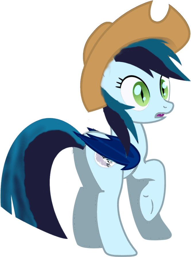 Shocked Zeph In A Cowpony Hat By Owl-parchment - Cartoon - Free Transparent PNG Clipart Images Download. - Transparent PNG Free Download | PNGio