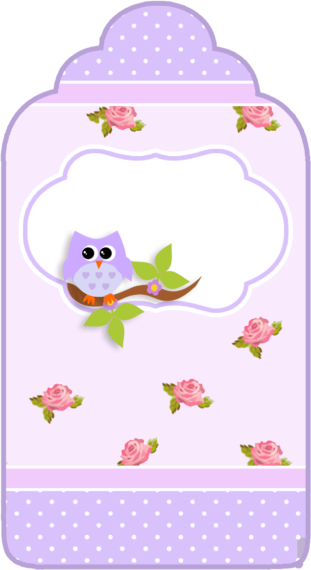 Lilac Owls In Shabby Chic Free Printable Bookmarks - Moldura De Cartão De Convites Com Corujas Para Imprimir - Free Transparent PNG Clipart Images Download. - Transparent PNG Free Download | PNGio