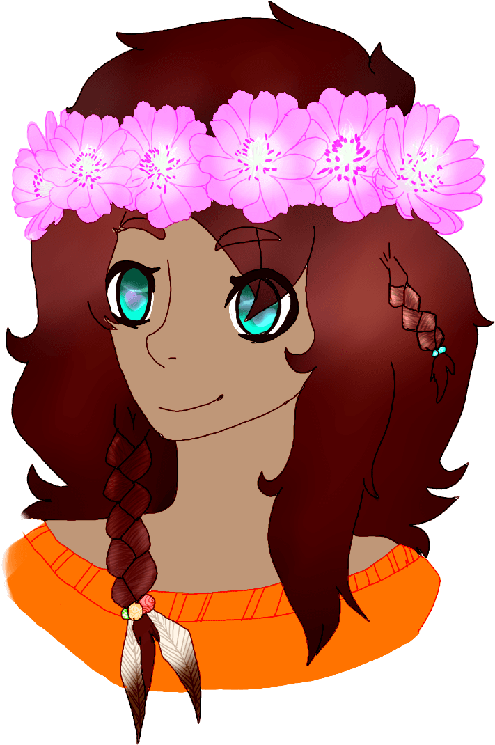 Piper Mclean Flower Crown By Owl-mom - Piper Mclean - Free Transparent PNG Clipart Images Download. - Transparent PNG Free Download | PNGio