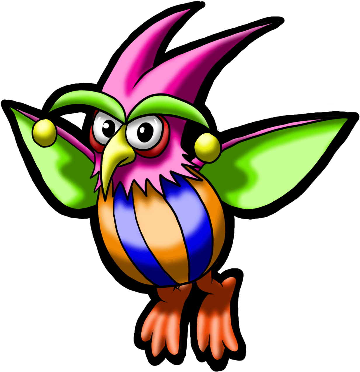 Hollows Are Owl-like Nightmaren That Spit Orbs At Nights - Cartoon - Free Transparent PNG Clipart Images Download. - Transparent PNG Free Download | PNGio