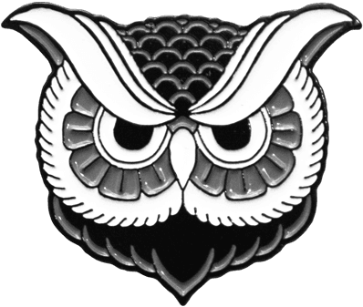 "owl" Enamel Pin - Illustration - Free Transparent PNG Clipart Images Download. - Transparent PNG Free Download | PNGio
