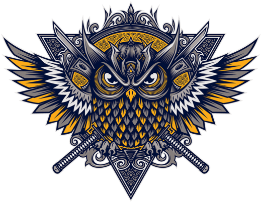 Owl Samurai - Samurai - Free Transparent PNG Clipart Images Download. - Transparent PNG Free Download | PNGio