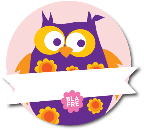 Blafre Sticker Name Tag In Purple Owl - Blafre - Free Transparent PNG Clipart Images Download. - Transparent PNG Free Download | PNGio