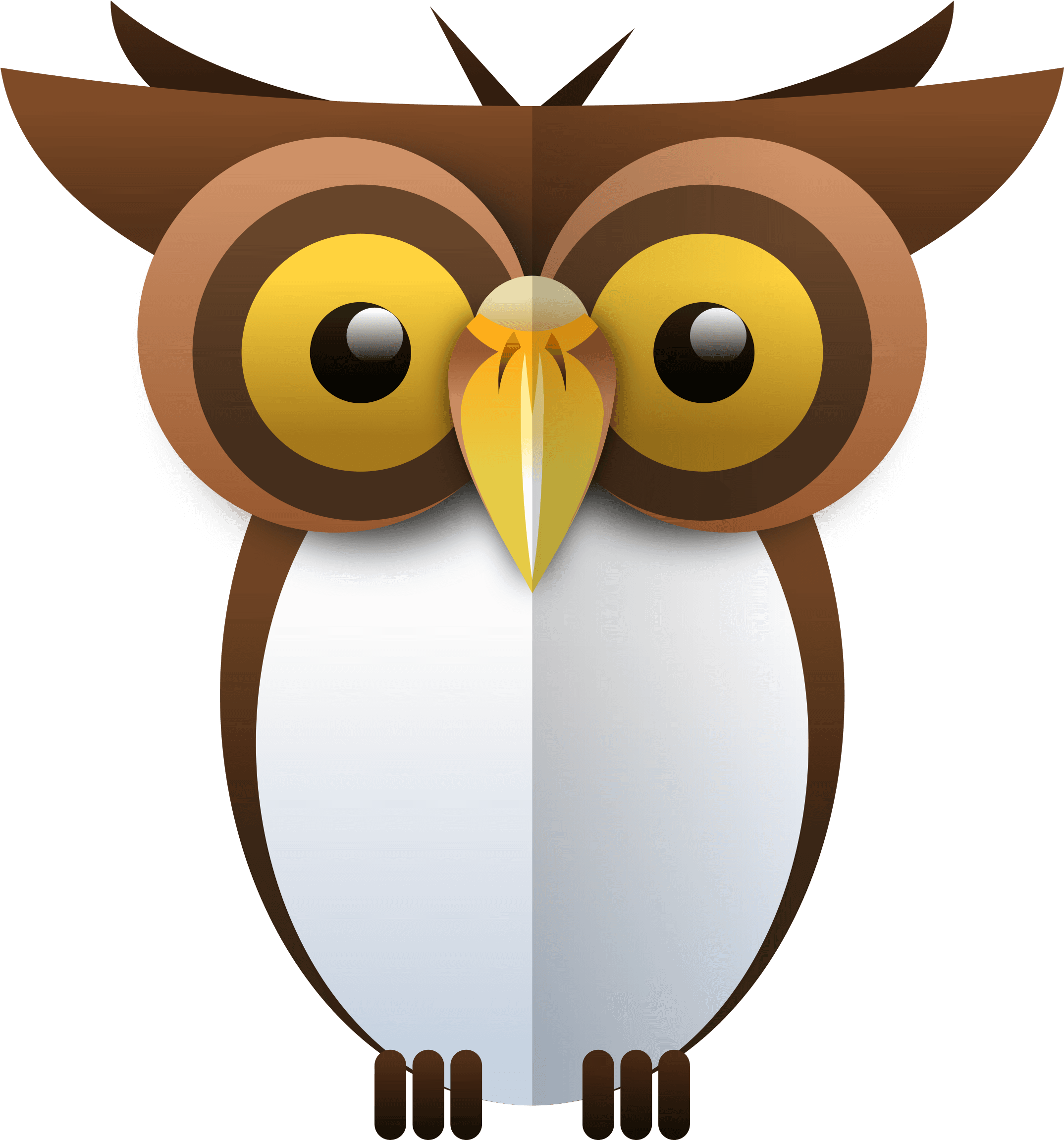 Clipart Owl Hi 2 Owl 2 2 Bclipart - Naive Clipart - Free Transparent PNG Clipart Images Download. - Transparent PNG Free Download | PNGio