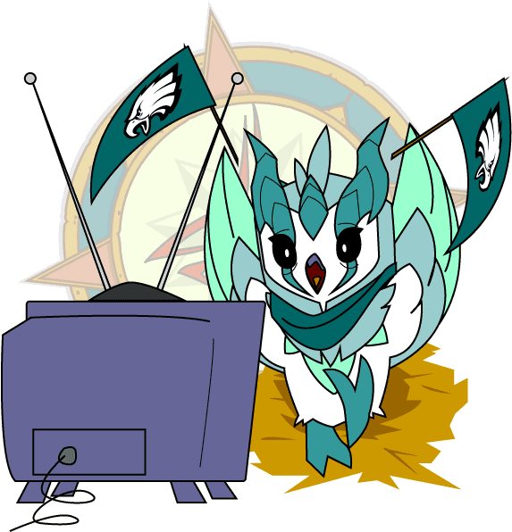 Super Bowl Owl By Dragon-fangx - Cartoon - Free Transparent PNG Clipart Images Download. - Transparent PNG Free Download | PNGio