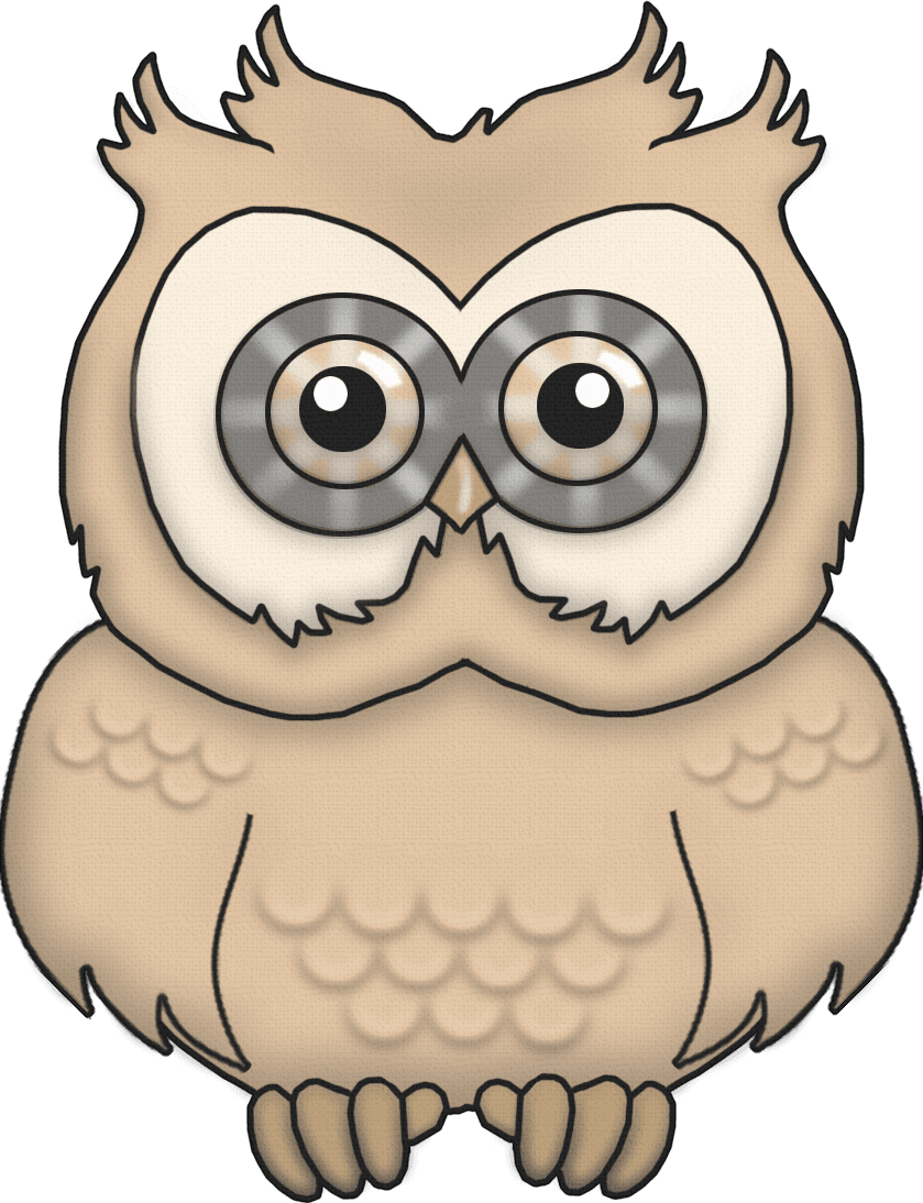 Owl - Zazzle Cartoon-brown-eule T-shirt - Free Transparent PNG Clipart Images Download. - Transparent PNG Free Download | PNGio