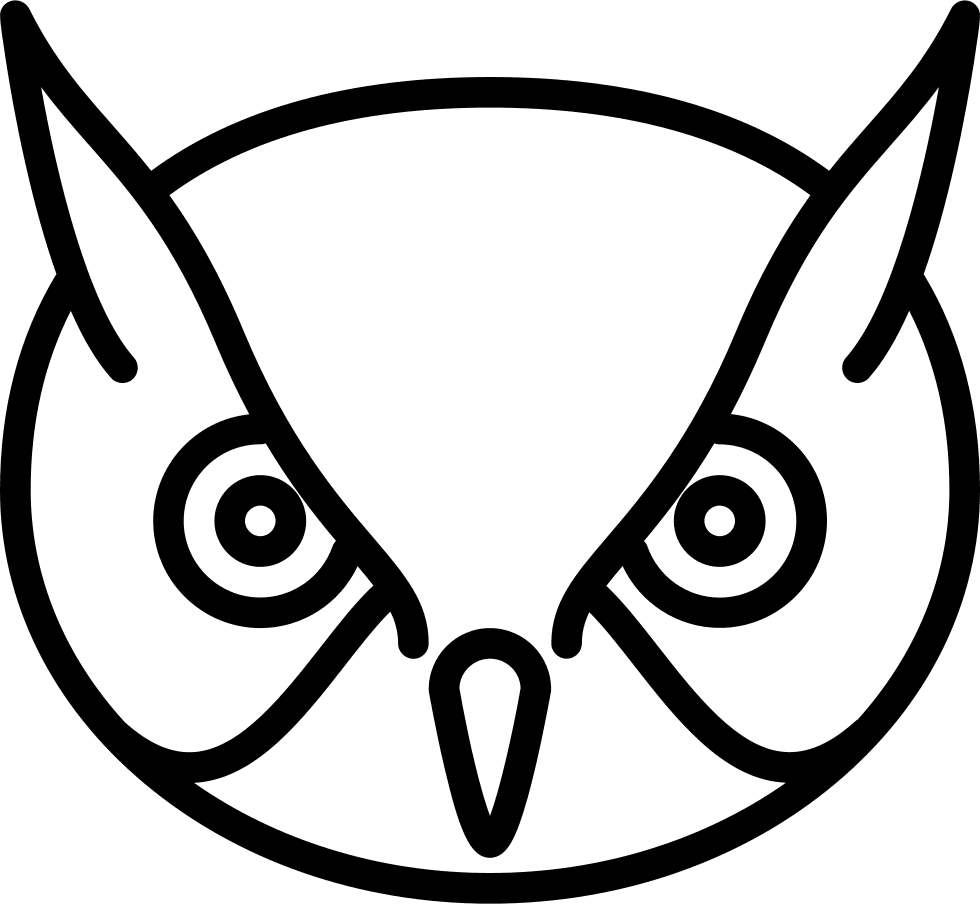 Owl Head Comments - Buho Dibujo Cabeza - Free Transparent PNG Clipart Images Download. - Transparent PNG Free Download | PNGio