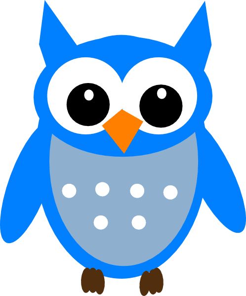 Teal Owl Cliparts - Owl Cartoon Clip Art Transparent PNG - 498x599 - Free Download on - Transparent PNG Free Download | PNGio