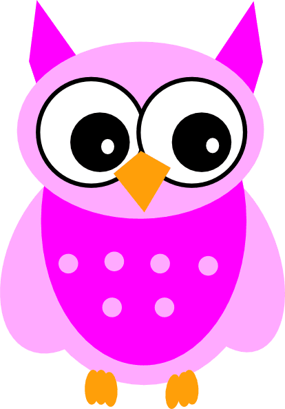 Free Cute Owl Clipart Image - Cute Pink Owl Transparent PNG - 414x594 - Free Download on - Transparent PNG Free Download | PNGio
