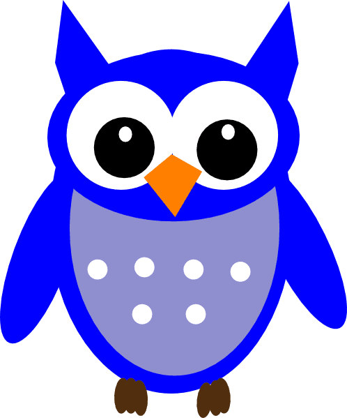 Blue Hoot Owl Clip Art - Clip Art Hoot Owl Transparent PNG - 498x599 - Free Download on - Transparent PNG Free Download | PNGio