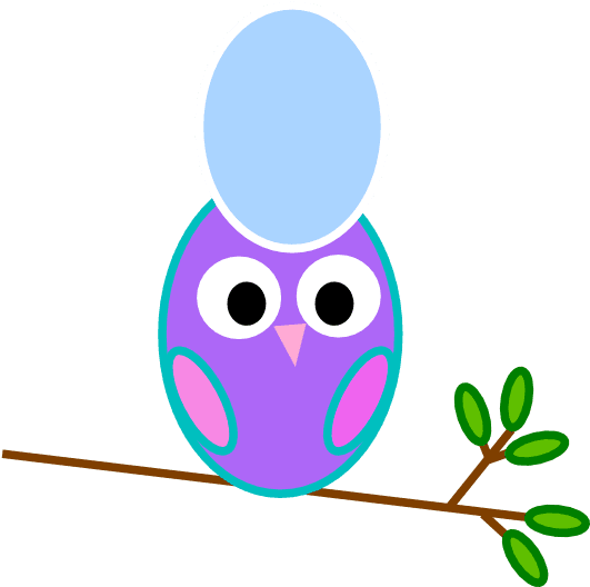 Purple Owl Blue Egg Svg Clip Arts 600 X 527 Px Transparent PNG - 600x527 - Free Download on - Transparent PNG Free Download | PNGio