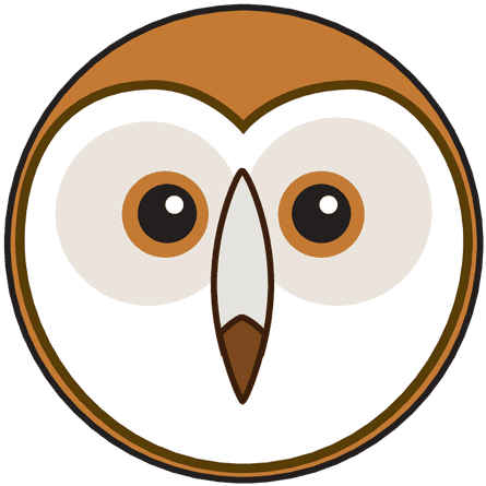 Animaru Barn Owl - Cartoon, HD Png Download - Transparent PNG Free Download | PNGio