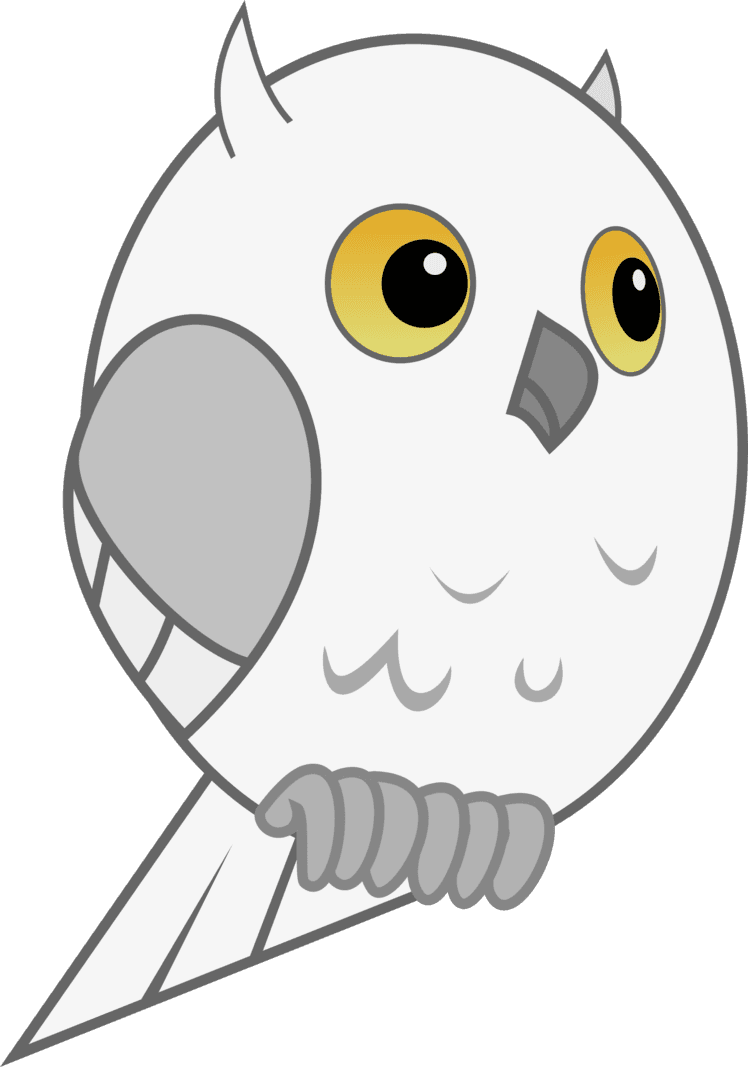 Owls Clipart Snowy Owl - Cute Snowy Owl Clipart, HD Png Download - Transparent PNG Free Download | PNGio