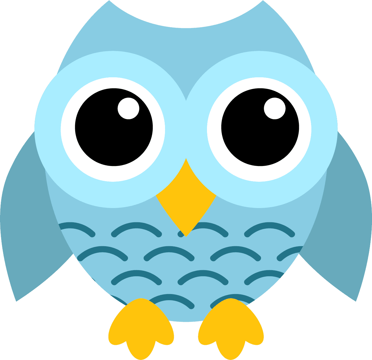 Turquoise Owl Png - Owl Clipart Transparent Background, Png Download - Transparent PNG Free Download | PNGio