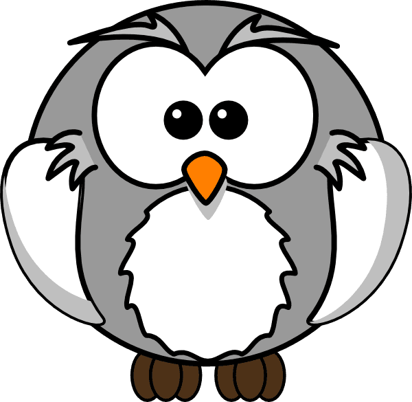 Gray Owl Svg Clip Arts - Transparent Background Snowy Owl Clipart, HD Png Download - Transparent PNG Free Download | PNGio