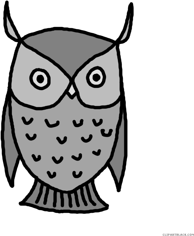 Transparent Owl Clipart Black And White, HD Png Download - Transparent PNG Free Download | PNGio
